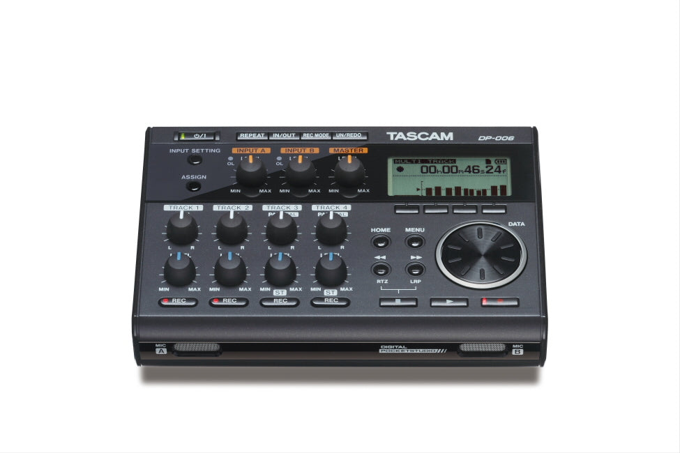 Tascam DP-006 6-Track Portable Digital Multitrack Recorder