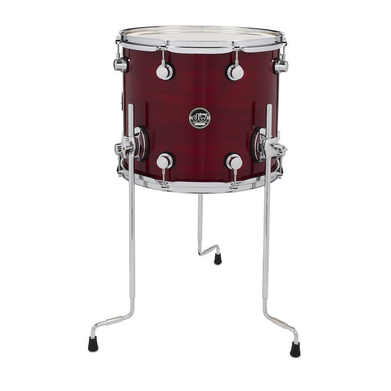 DW Performance Series Floor Tom - 12 x 14 inch - Cherry Stain Lacquer