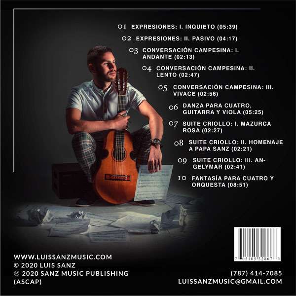 Cuatro Sinfónico By Luis Sanz CD