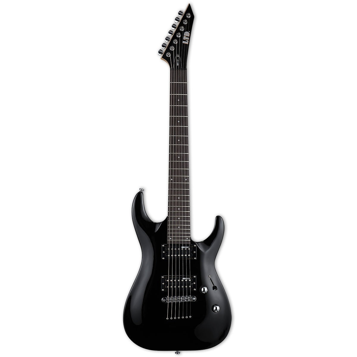 ESP LTD MH-17 7-string Solidbody Electric - Black