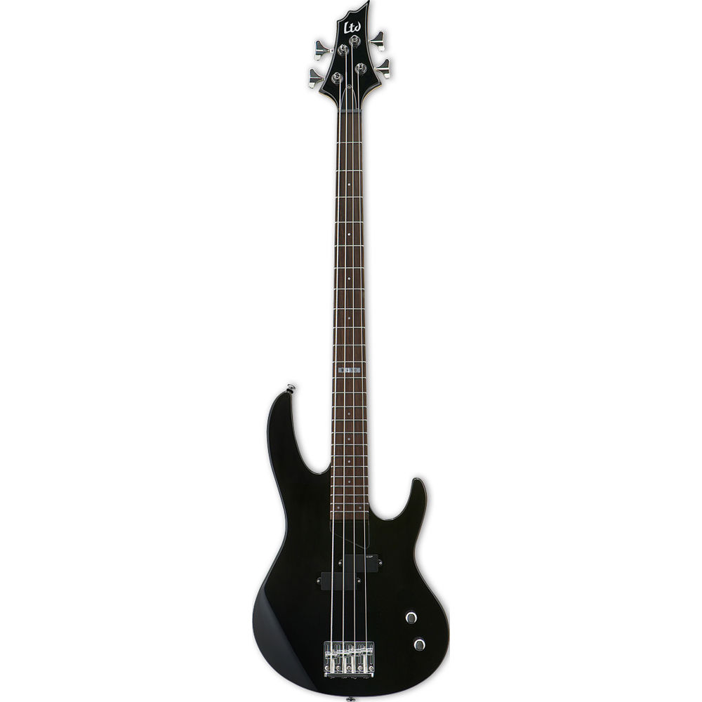 ESP LTD B-10 Electric Bass Kit with Gig Bag (Black)