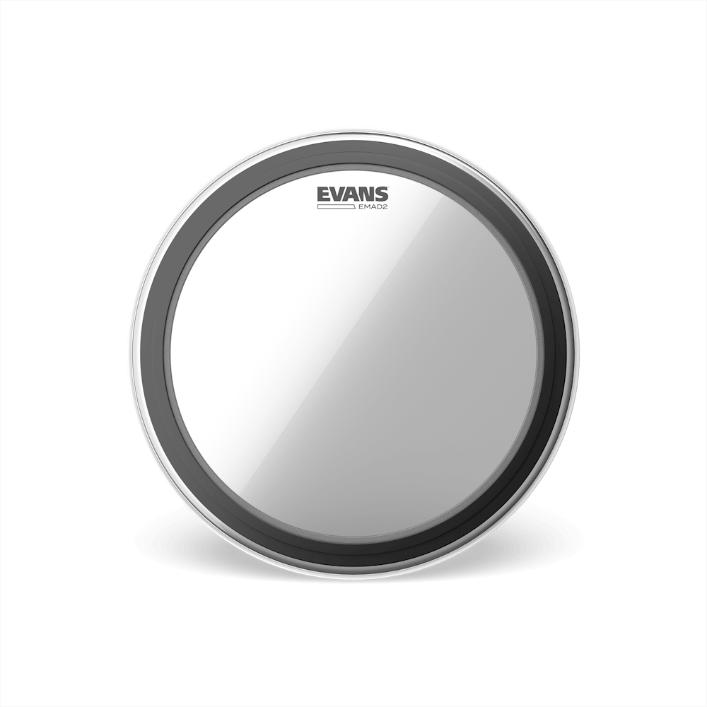 Evans 20" EMAD Clear Batter Bass Drum Head