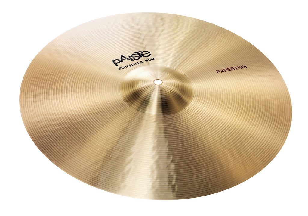 Paiste Formula 602 Paperthin Crash Cymbal 16"