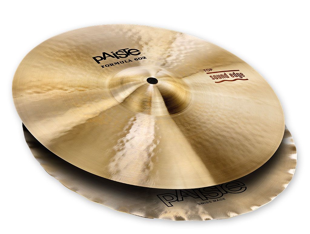 Paiste Formula 602 Sound Edge Hi Hat Cymbals 14"