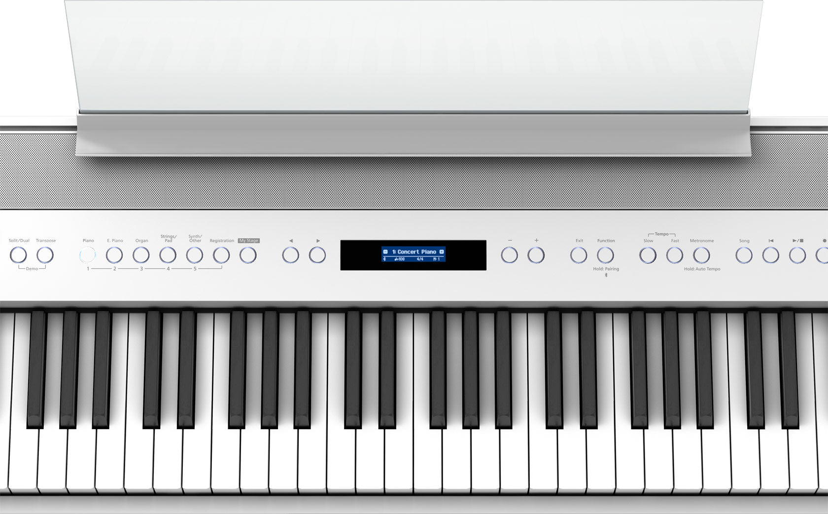 Roland FP-60X Digital Piano With Supernatural Modeling - White