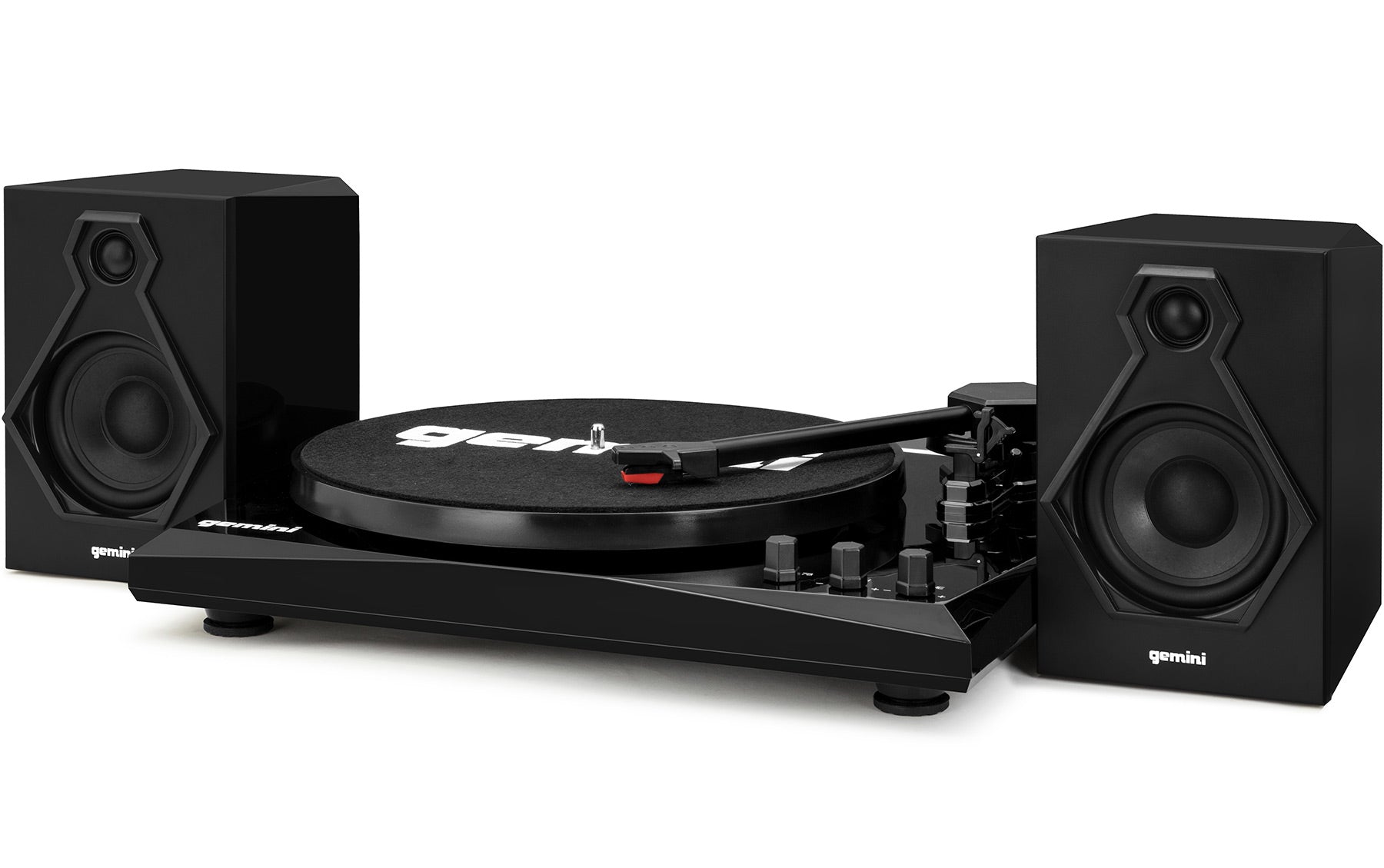 Gemini TT-900 Vinyl Record Player Turntable - Black