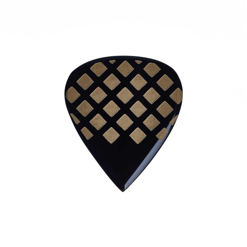 Grip Tones Mini Black Horn 1 Guitar Pick