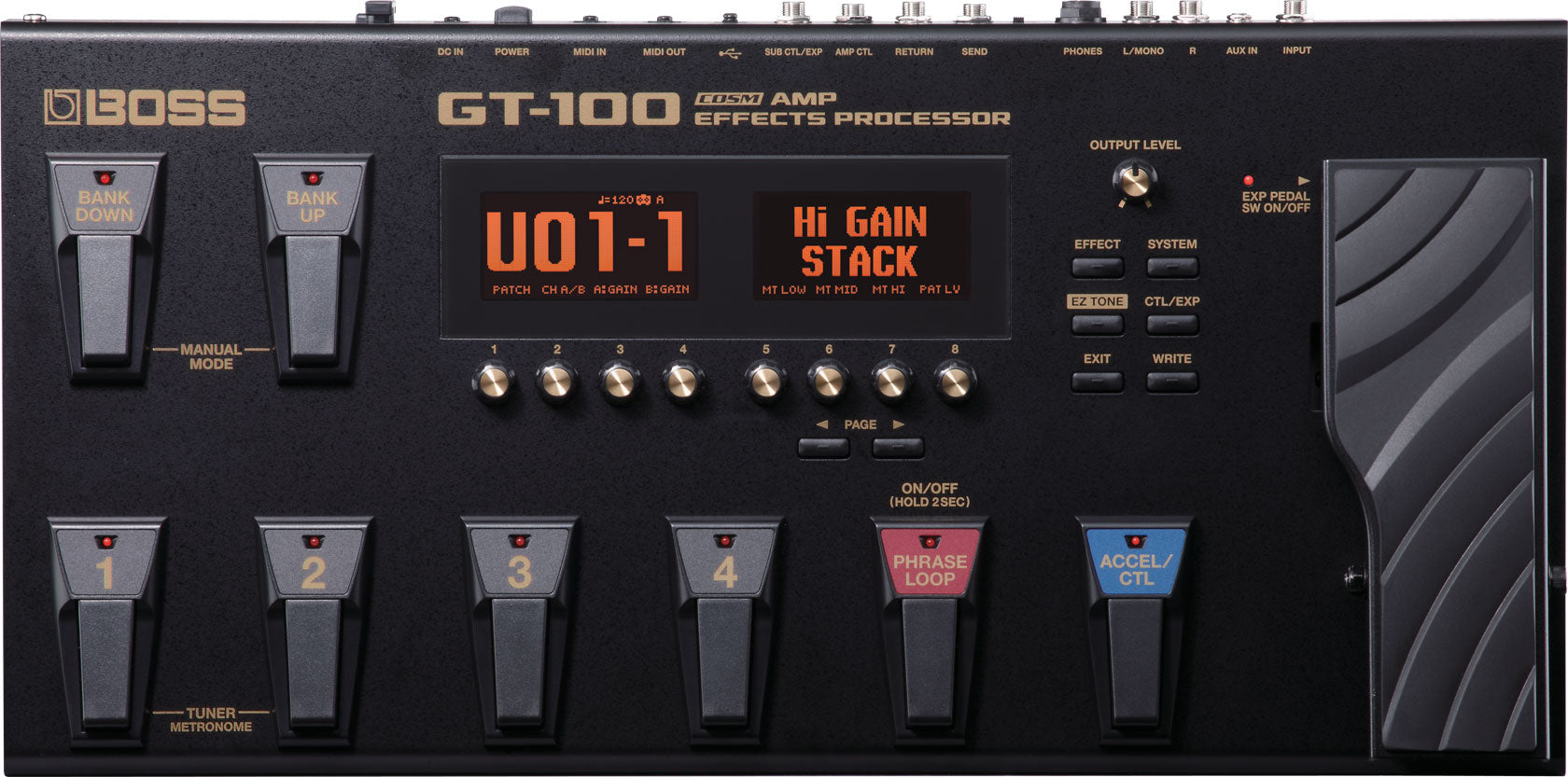 Boss GT-100 Next Gen Guitar Multi-FX Pedal