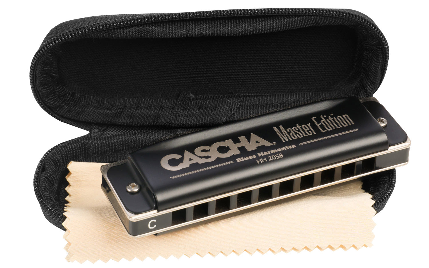 Cascha Master Edition Blues Harmonica in C Diatonic