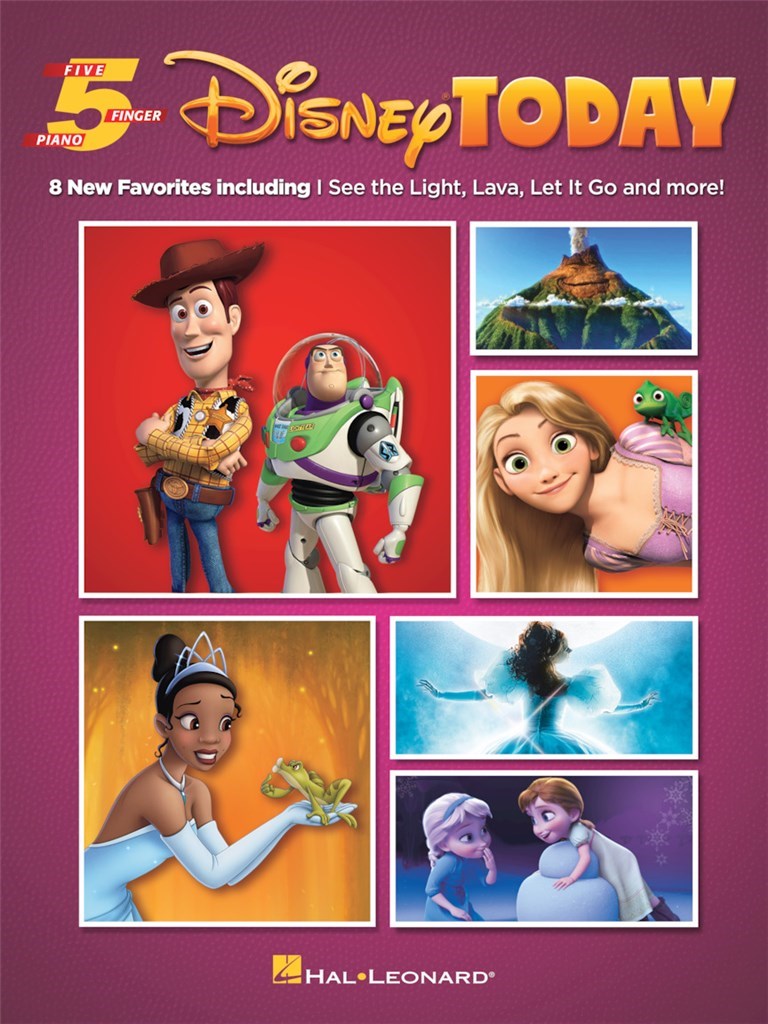 Disney Today - Five Finger Piano Songbook