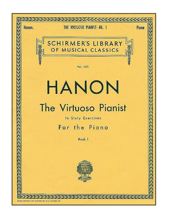 Hanon Virtuoso Pianist in 60 Exercises – Book 1