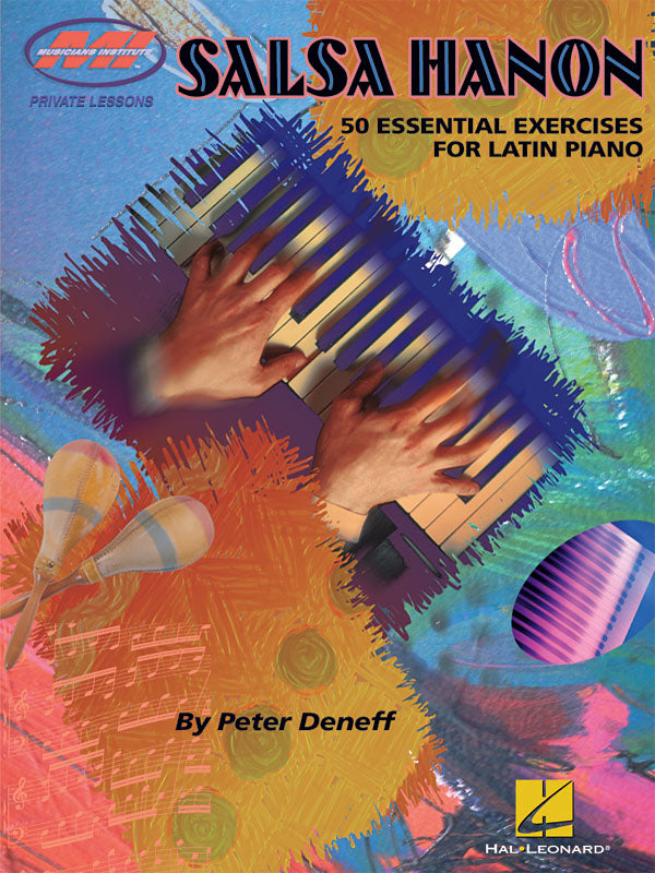 Salsa Hanon: 50 Essential Exercises Piano by Peter Denef