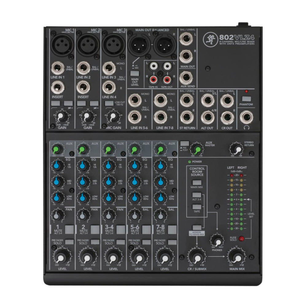 Mackie 802VLZ4 8-channel Analog Mixer