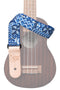 Kala 1.5" Wide & 58.5"  Instrument Strap - Blue Tapa