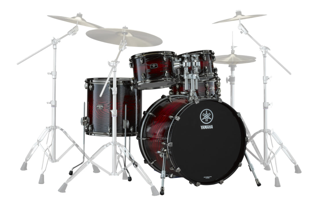 Yamaha Live Custom 5Pc Hybrid Oak Shell Pack - Uzu Magma Sunburst (Demo Stock)