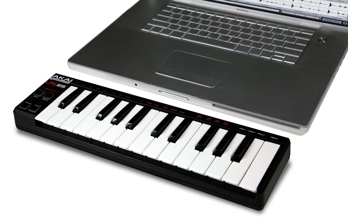 Akai Pro LPK25 - USB Laptop Performance Keyboard