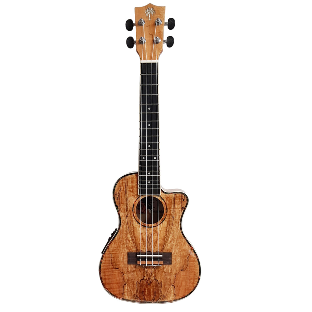 Ookala Concert Electric Ukulele With Cutaway Stained Maple
