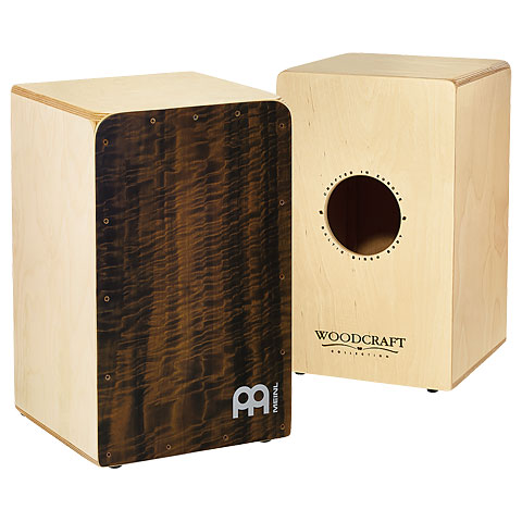 Woodcraft Cajon with Quilted Eucalyptus Frontplate