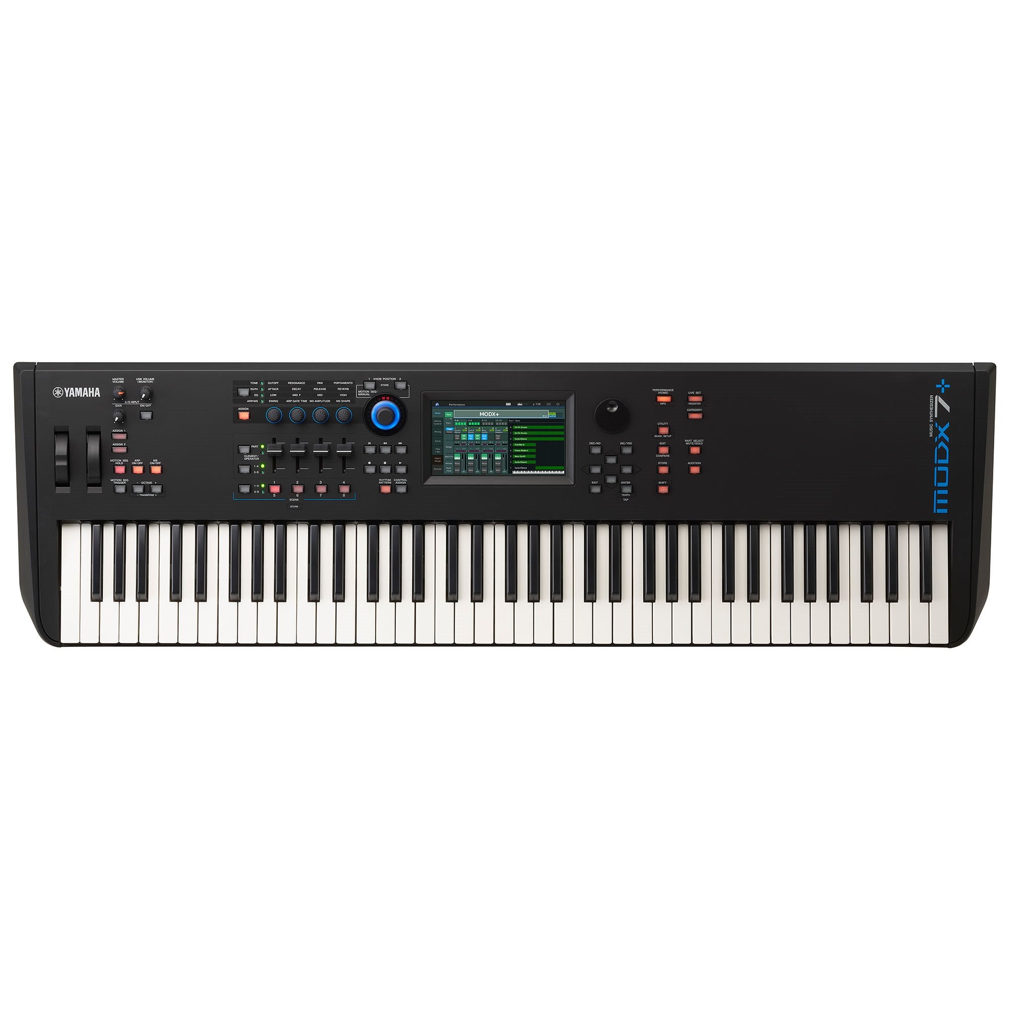 Yamaha MODX7+ 76 Semi-Weighted Key Synthesizer