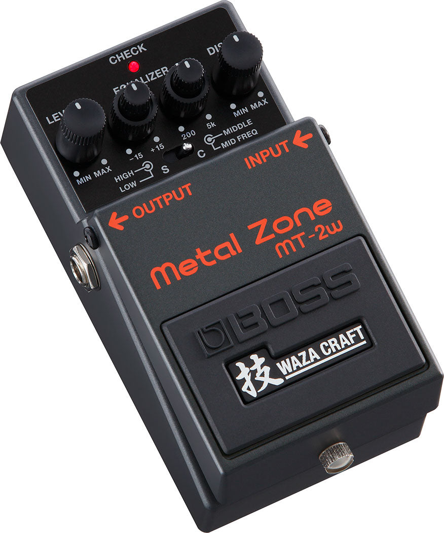 Boss MT-2W Metal Zone Waza Craft Distortion Guitar Effects Pedal