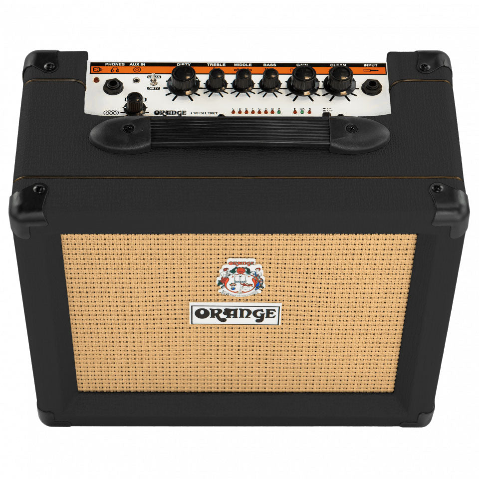 Orange Crush 20RT 1X8" 20w 2-Channel Guitar Combo Amplifier - Black