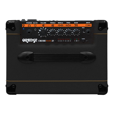 Orange Amplifiers Crush Bass 25W Bass Combo Amplifier Orange - Black