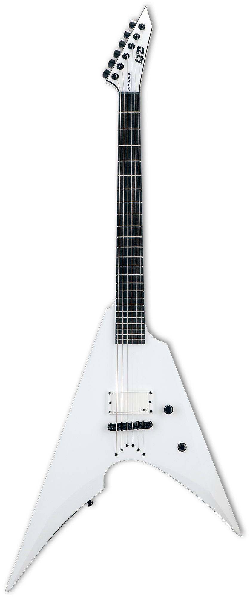 ESP ARROW-NT Arctic Metal Electric Guitar - Satin White
