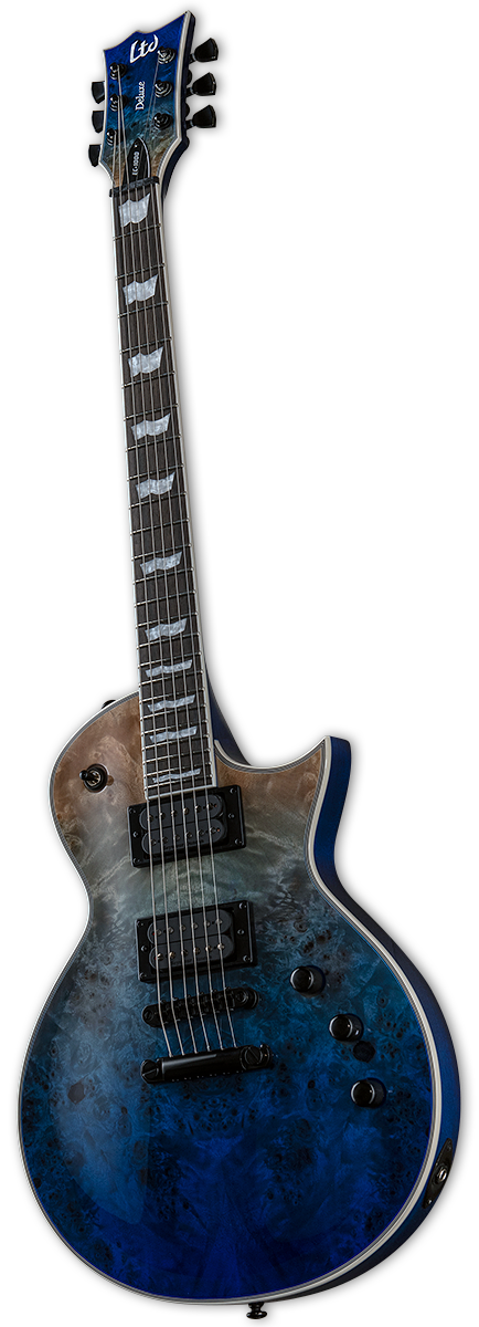 ESP LTD EC-1000 Solidbody Electric Guitar - Blue Natural Fade