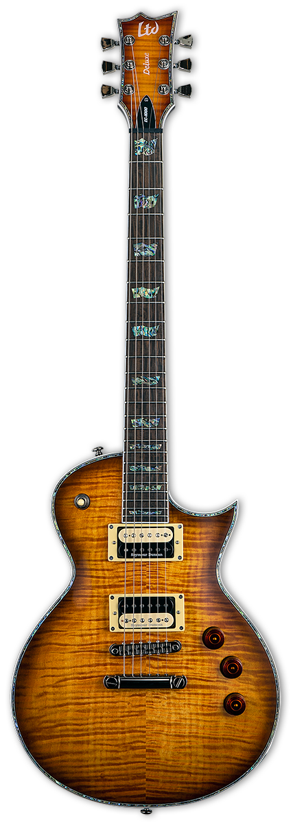 ESP LTD EC-1000 Electric Guitar - Amber Sunburst