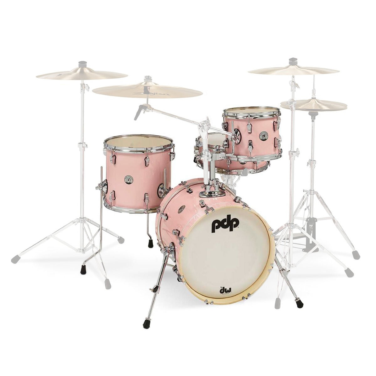 PDP New Yorker Drum Kit - Pale Rose Sparkle
