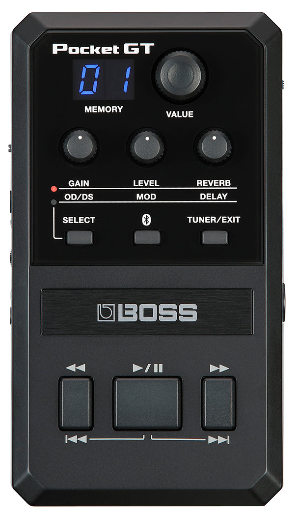 Amplificador Modelador de Guitarra Recargable Boss Pocket GT