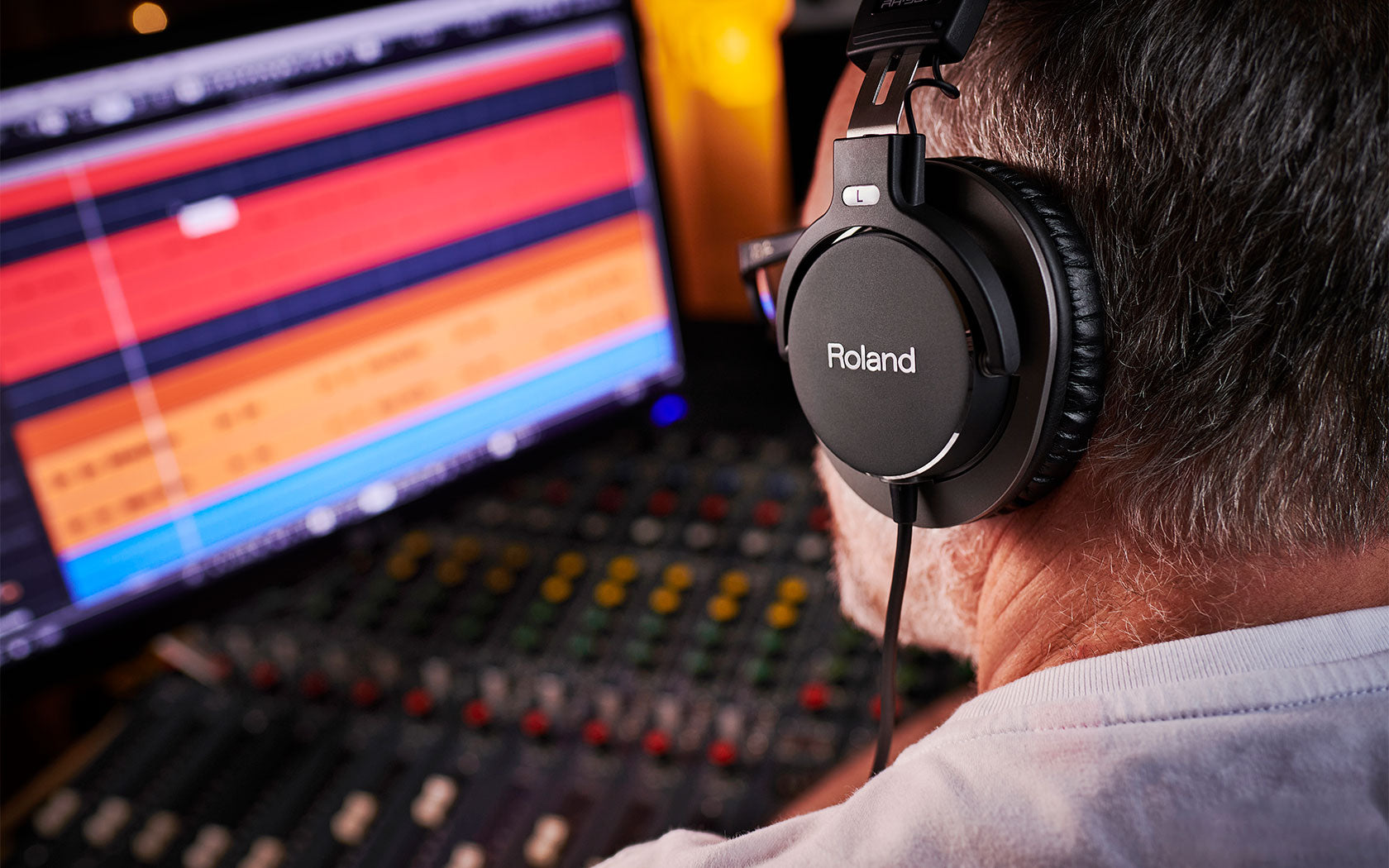 Roland RH-300 Circumaural Stereo Studio Headphones