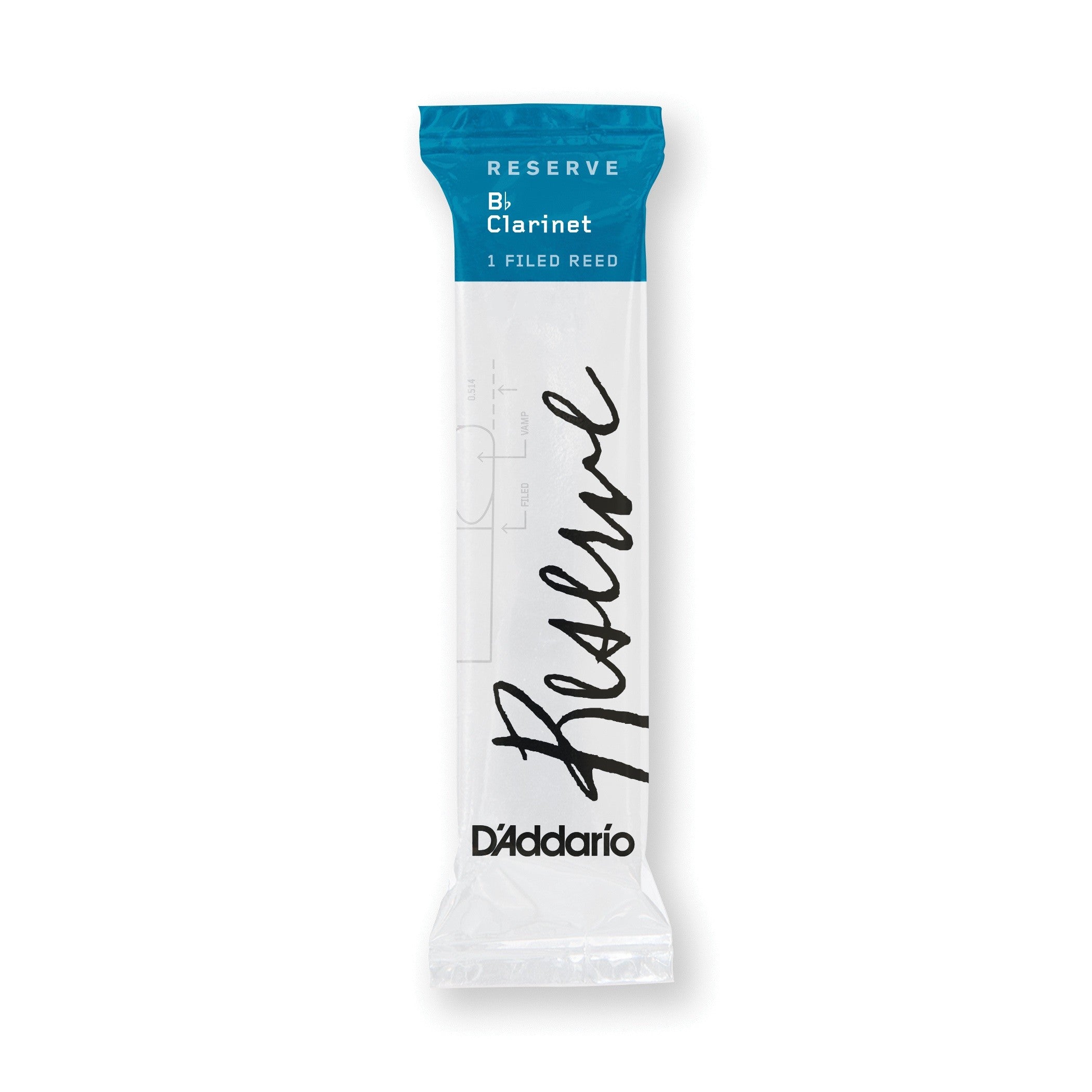 D'Addario Reserve 3.5 Bb Clarinet Reeds - Each