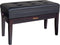 Roland RPB-D400 Duet Piano Bench with Adjustable Height, Cushioned Seat, and Storage (Dark Rosewood)