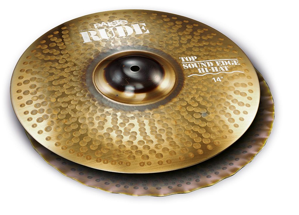 Paiste Rude Sound Edge Hi Hat Cymbals 14"