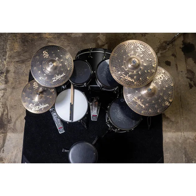 Zildjian S Dark Cymbal Pack: 14" Hi-Hats, 16" & 18" Crashes and 20" Ride
