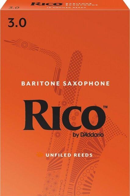 Rico by D'Addario Baritone Saxophone Filed Reed- #3