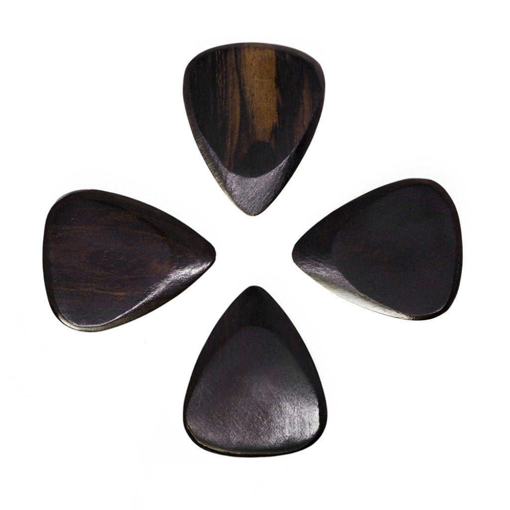 Timber Tones TIMT-AFE-4 African ebony pack with 4 picks