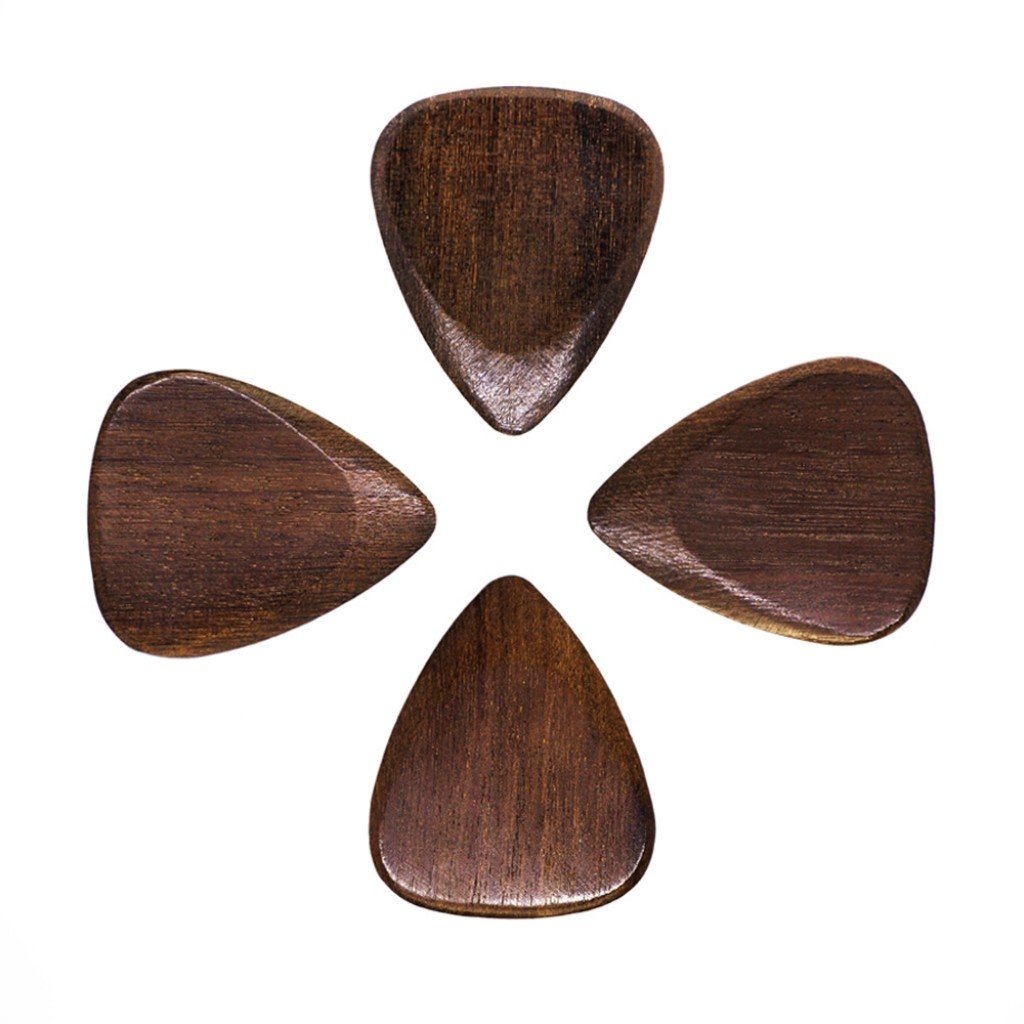 Timber Tones TIMT-INC-4 India chestnut pack with 4 picks