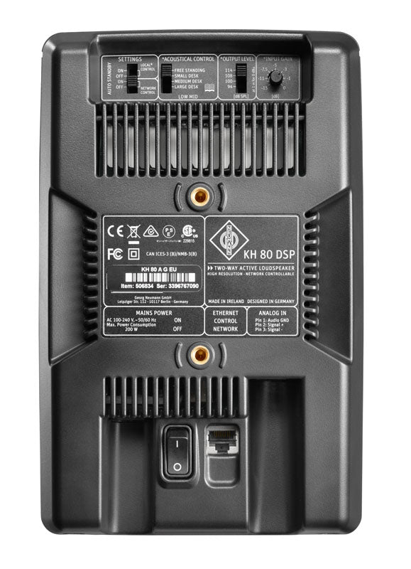 Neumann KH 80 DSP 4" Powered Studio Monitor(Each) - Gray