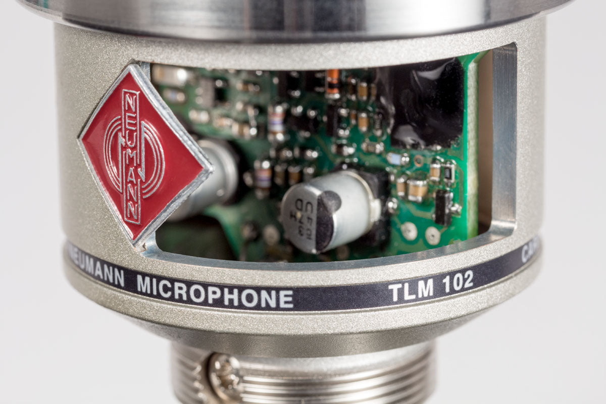 Neumann TLM 102 Large-Diaphragm Cardioid Condenser Microphone - Nickel