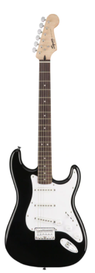 Squier by Fender Stratocaster HT Electric Guitar Black